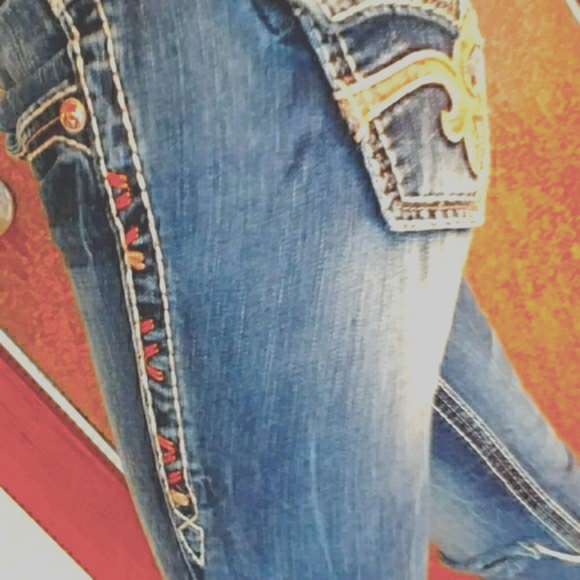 💗Rock Revival💗 distressed Angie Crop - Picture 8 of 8